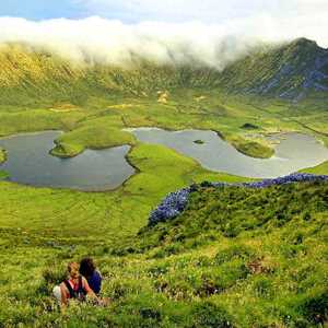 Ein echter Azoren Geheimtipp: Die Caldeira auf der Insel Corvo