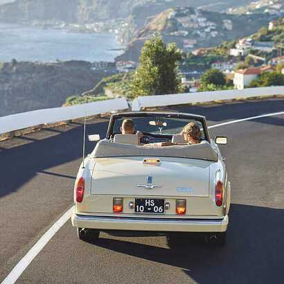 Mit einem Mietwagen könen Sie die Madeia Weinroute abfahren