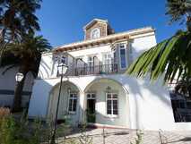 Casa das Palmeiras auf Sao Miguel, charmantes historisches Gebäude mit angenehmer Atmosphäre und tropischem Flair, ideal für entspannte Urlaubstage bei picotours.