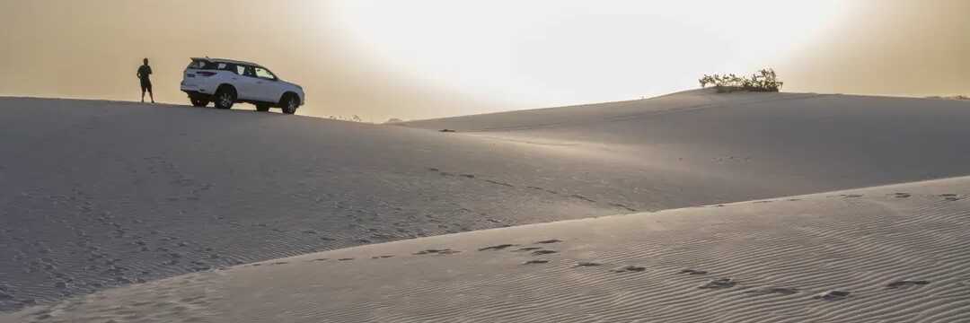 Die Viana Wüste - eine Sehensswürdigkeit auf Boa Vista