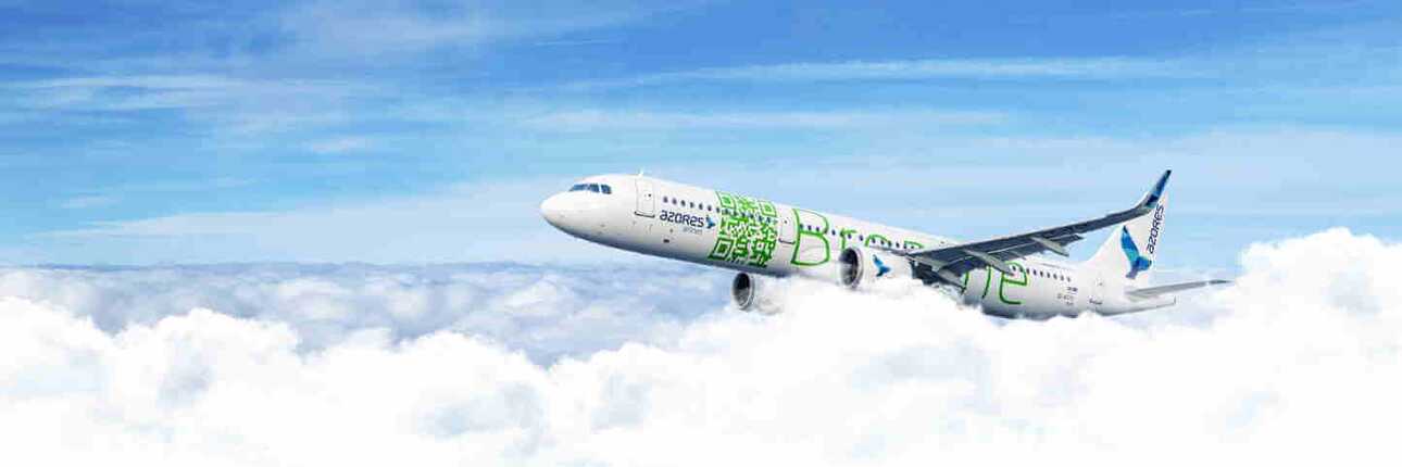 SATA fligt vom größten Flughafen in Portugal auf die Azoreninseln Sao Miguel, Terceira, Faial, Santa Maria und Pico