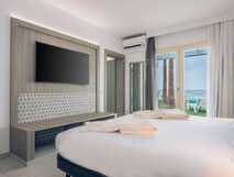 Voi Praia de Chaves Resort auf Boa Vista, modern eingerichtetes Zimmer mit Meerblick