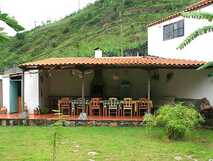 Aldeia Manga Ecolodge-Sitzgelegenheiten im Freien