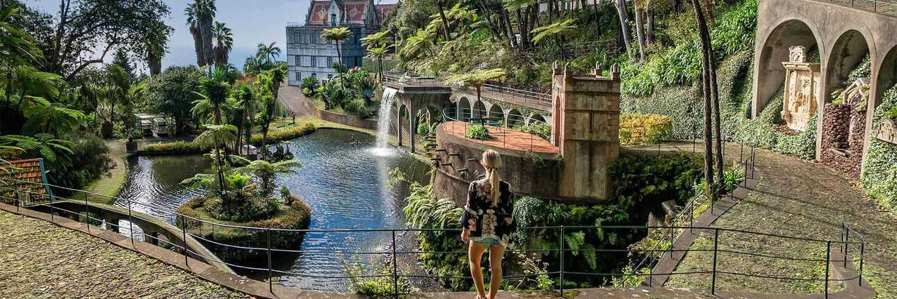 Mit der Funchal Seilbahn zum Tropischen Garten