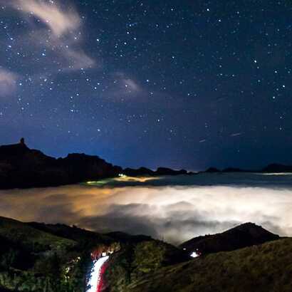 Parador de cruz de tejeda Sternenhimmel