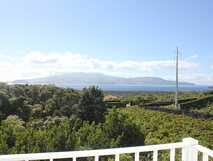 Al-Nova Vista auf Pico - atemberaubender Panoramablick auf grüne Landschaften und das Meer.