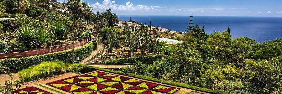 Botanischer Garten in Funchal auf Madeira