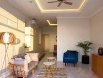 The Casamarel- Deluxe-Suite mit stylischem Wohnbereich