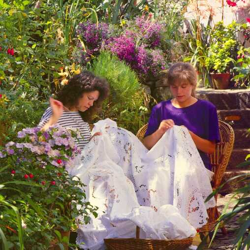 Tradition, die heute noch gelebt wird - Stickerei auf Madeira