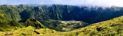 Beeindruckendes Wanderziel: die Caldeira auf der Azoreninsel Faial