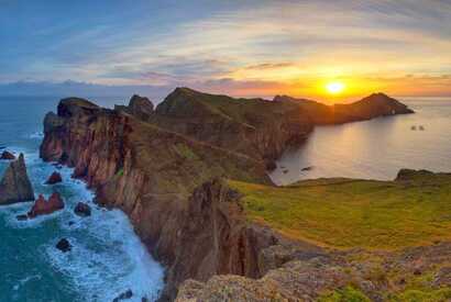 Madeira oder Azoren? Richtig... das ist die Ostkapspitze von Madeira.