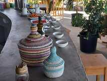 La Fora Ecolodge auf Fogo, einladendes Frühstück mit regionalem Flair und entspannter Atmosphäre.