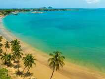 Omali Lodge Sao Tome direkt am weitläufigen Lagarto-Strand