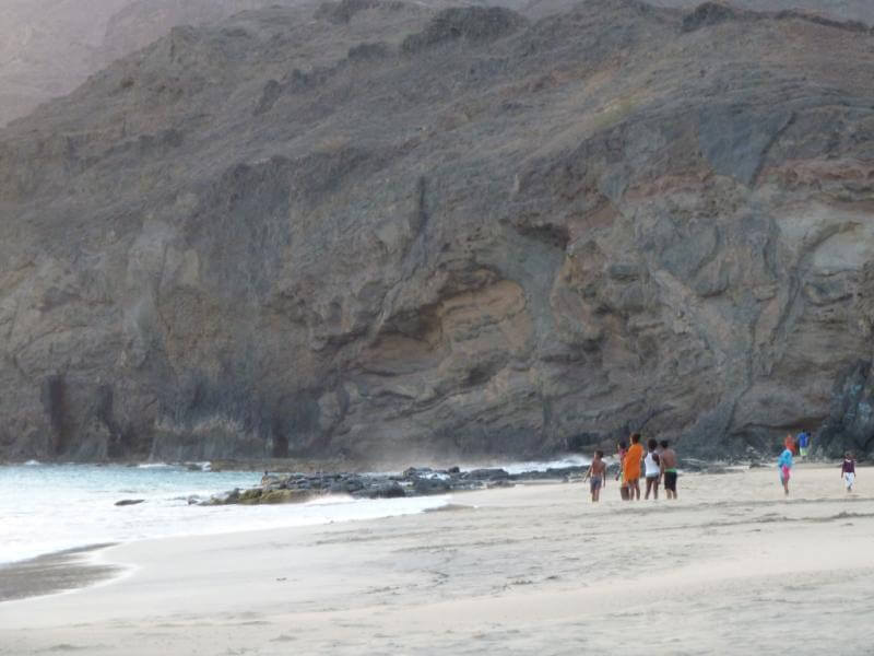 Strand von Baias das Gatas auf Sao Vicente