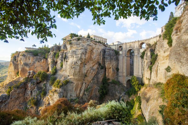 Die Schlucht El Tajo und die Puento Nuevo in Ronda